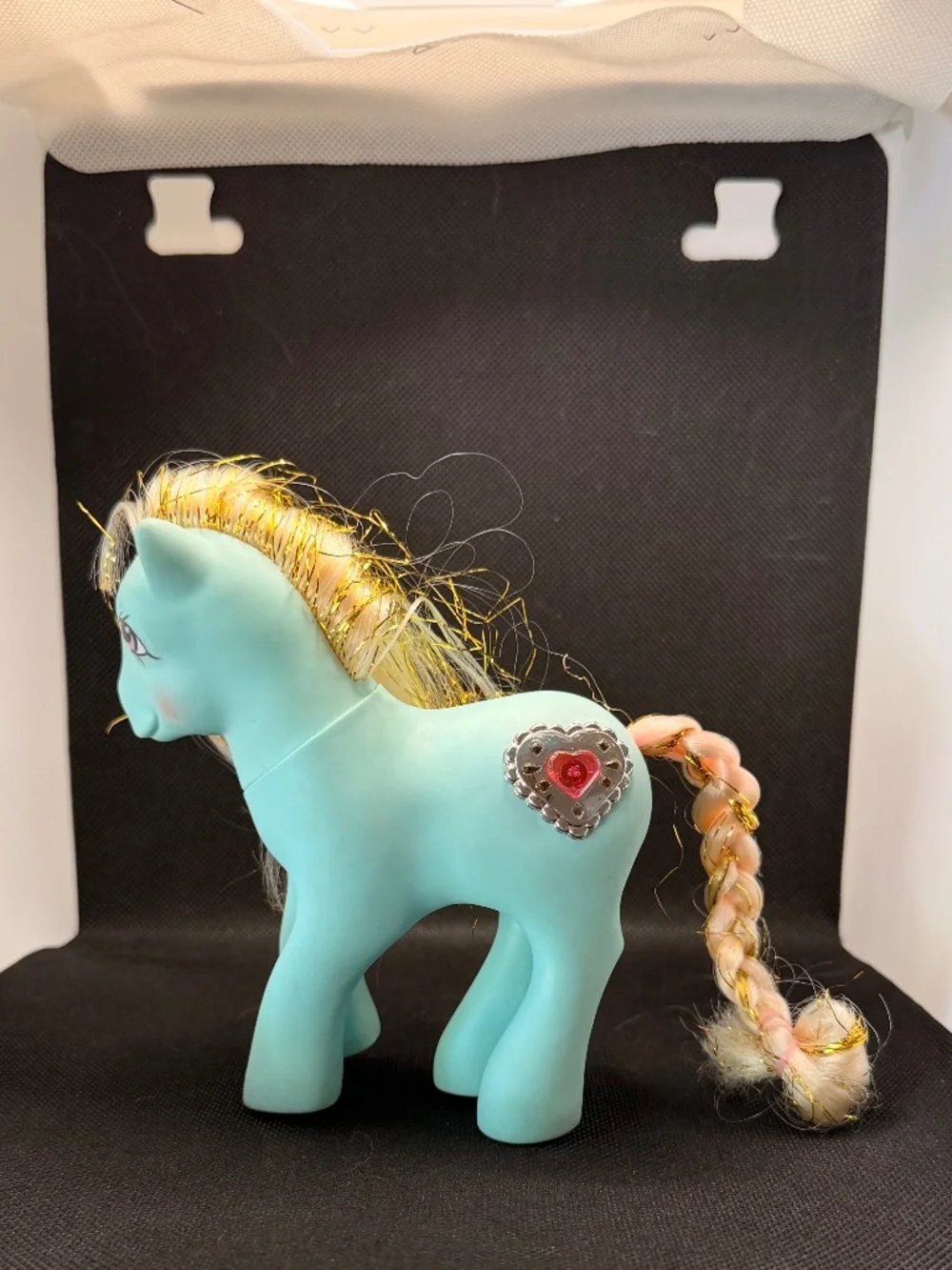 Vintage G1 Princess Serena My Little Pony 1987 Gold Tinsel Hair